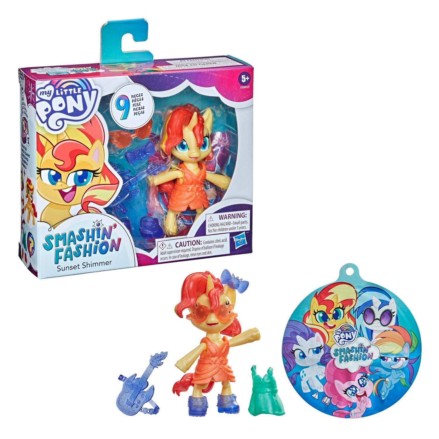 Набор игровой My Little Pony Пони Взрывная модница Сансет Шиммер F17595L0 - фото 4