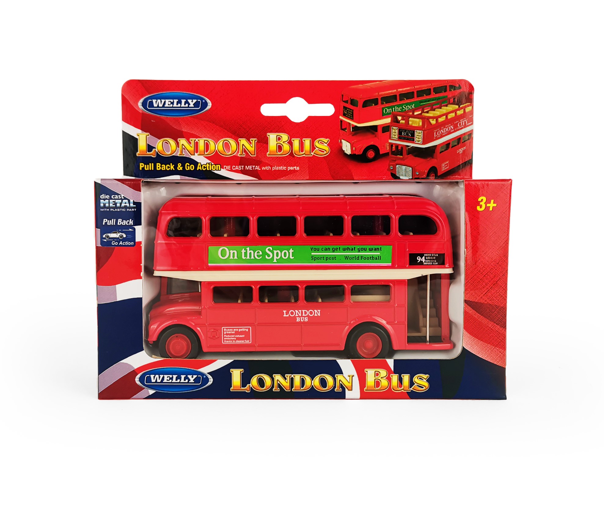 Welly модель автобуса London Bus