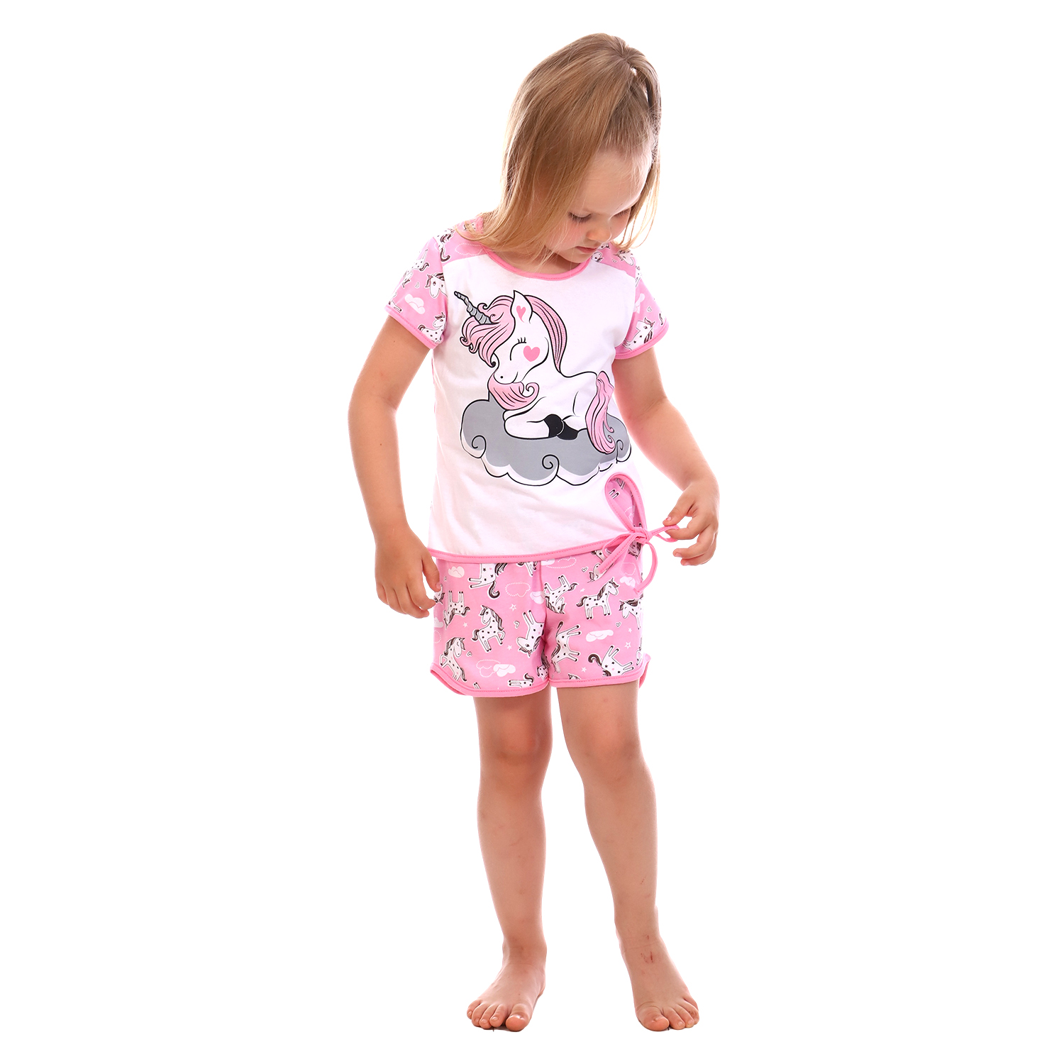 Пижама Детская Одежда 0022Р/розовый - фото 3