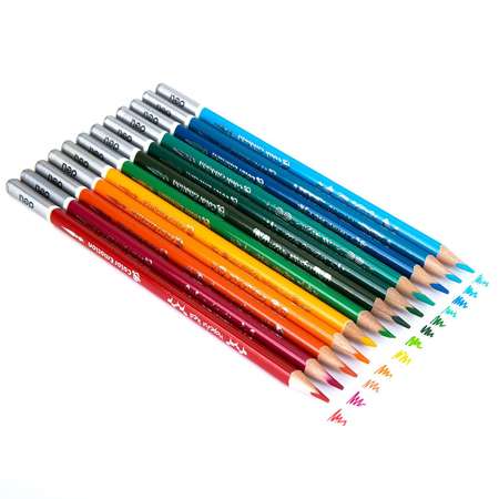 Карандаши цветные Deli Color Emotion акварельные 12цветов EC00700