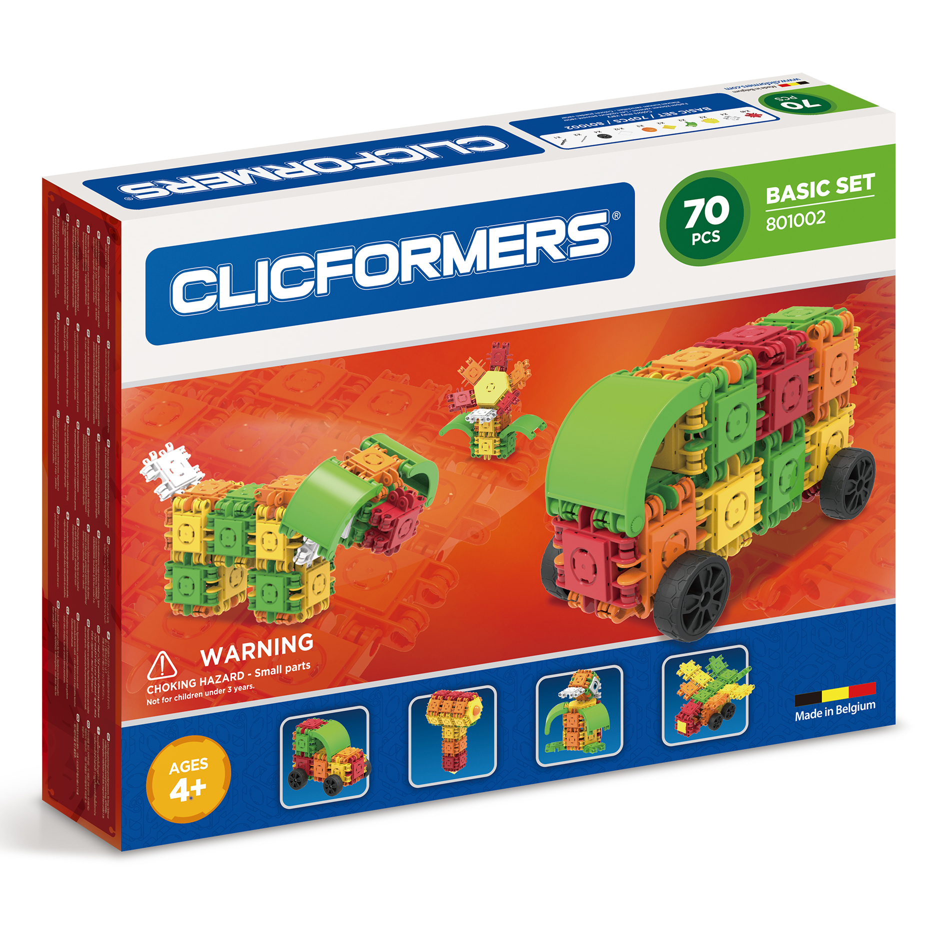 Конструктор Clicformers Basic Set 70 801002 - фото 1