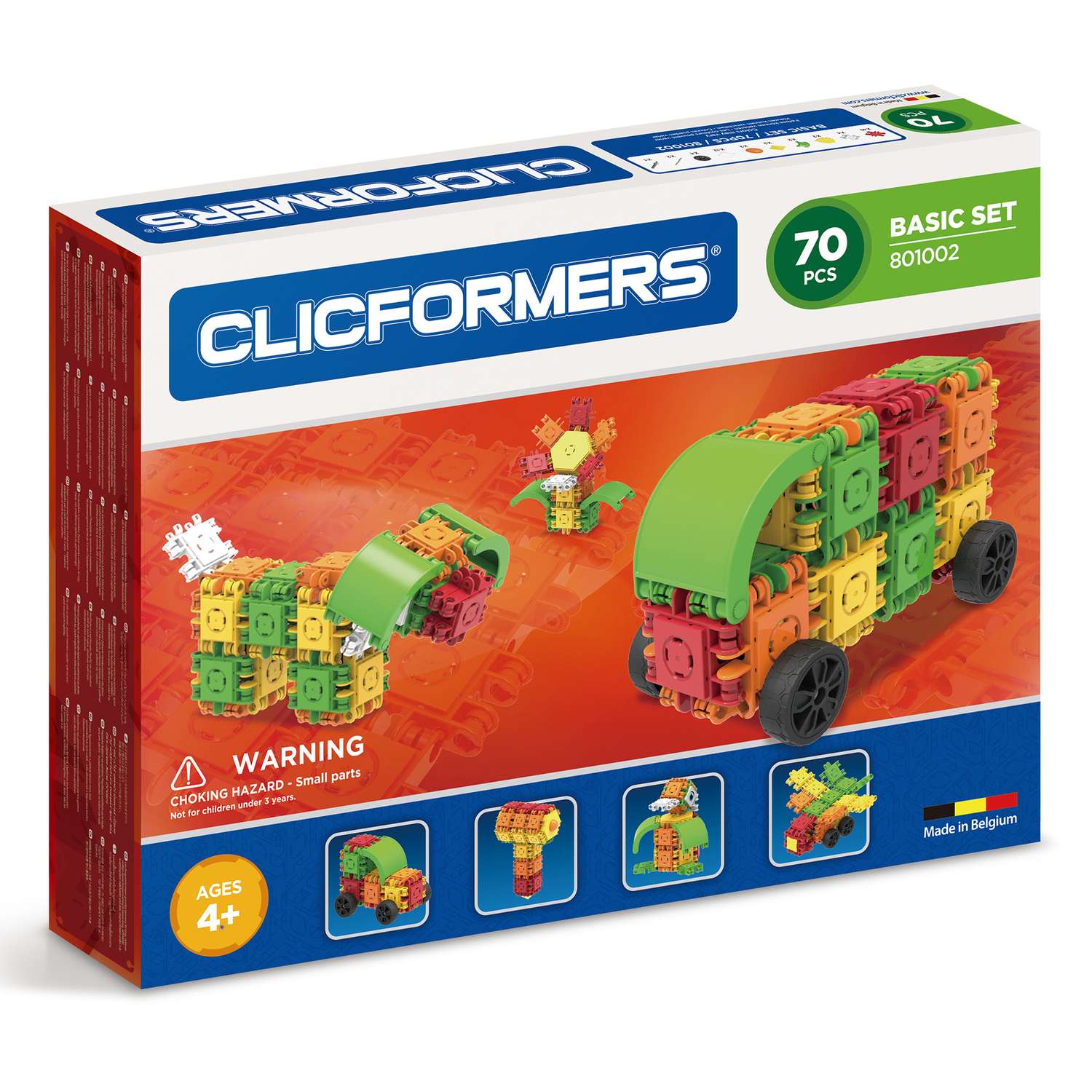Конструктор Clicformers Basic Set 70 801002 - фото 1