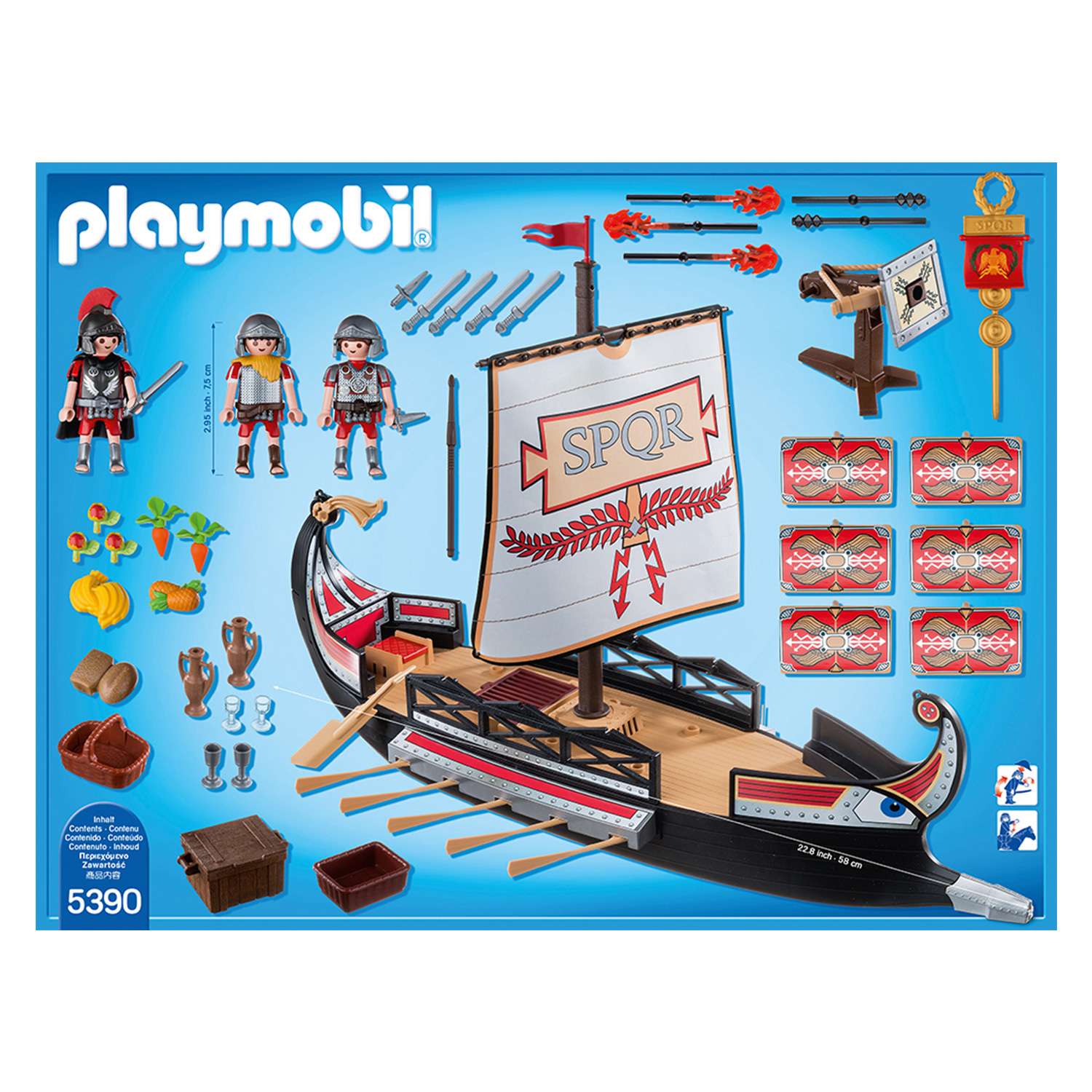 Конструктор Playmobil Корабль римских воинов - фото 5