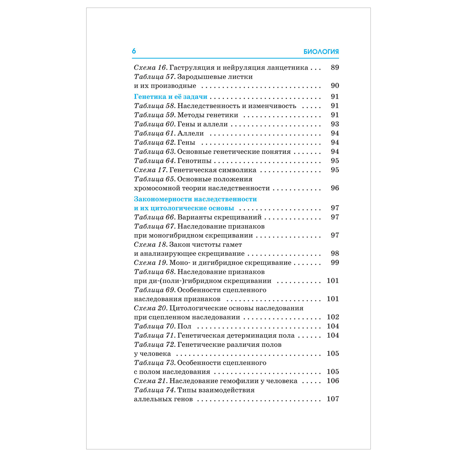 Книга Биология Весь школьный курс в таблицах и схемах для подготовки к ЕГЭ - фото 5