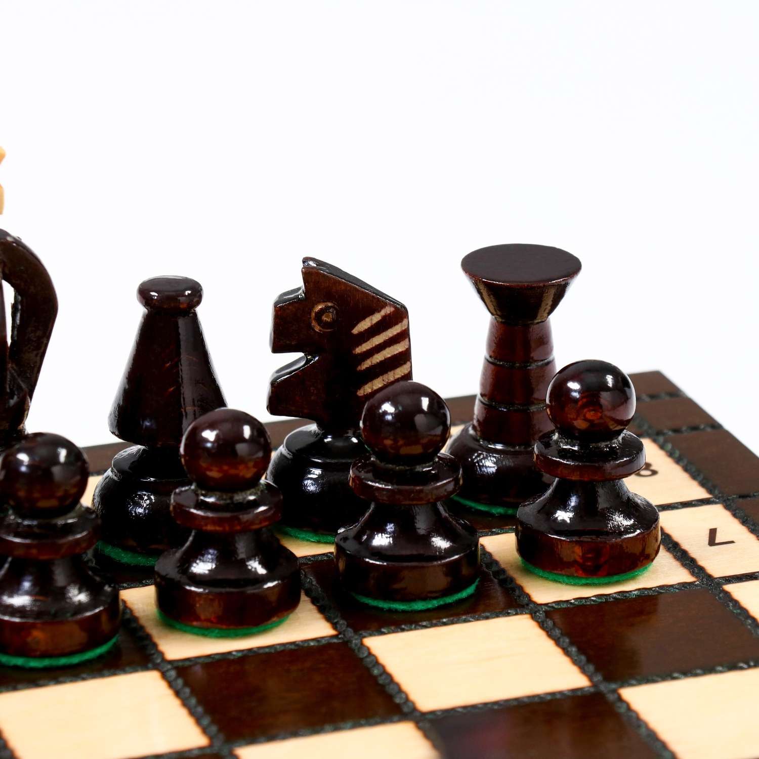 Шахматы Sima-Land «Королевские» 28х28 см король h=6 см пешка h 3 см - фото 7