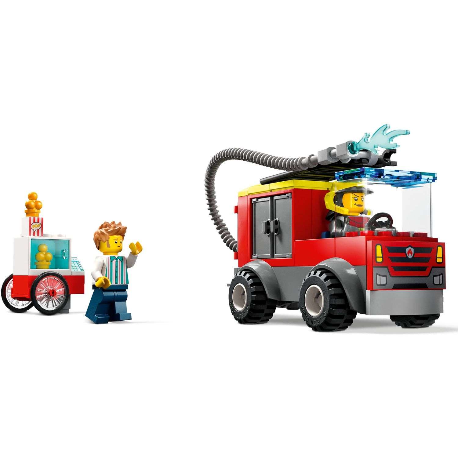 Конструктор Lego City Пожарная часть и пожарная машина 60375 - фото 4
