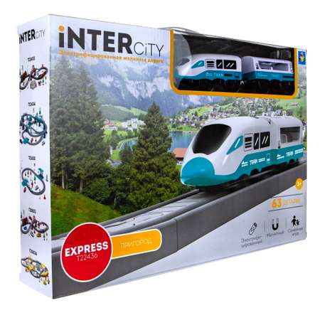 Игровой набор InterCity Express Пригород со световыми и звуковыми эффектами