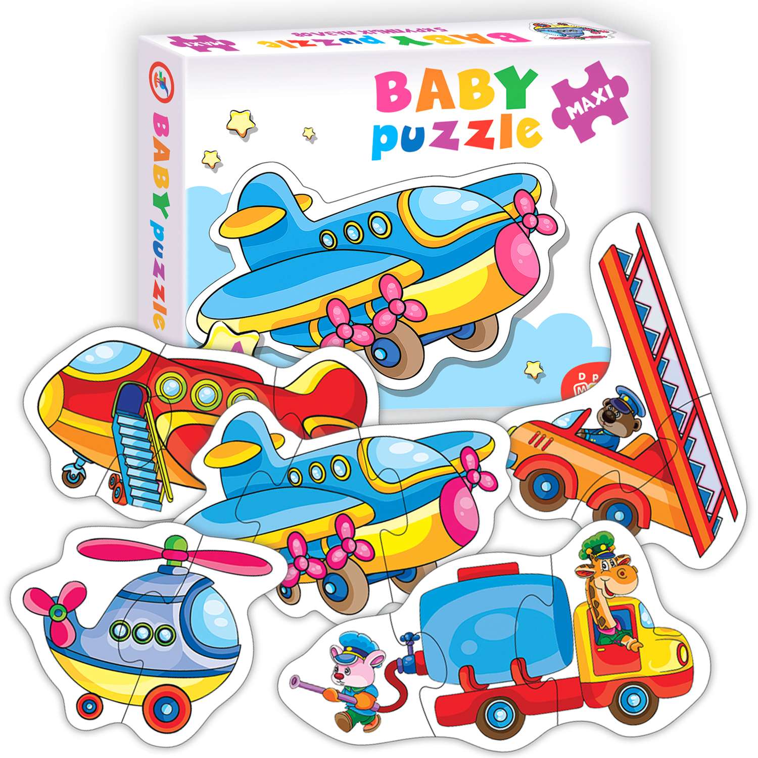 Набор пазлов Дрофа-Медиа Baby Puzzle В Аэропорту 3992 - фото 1