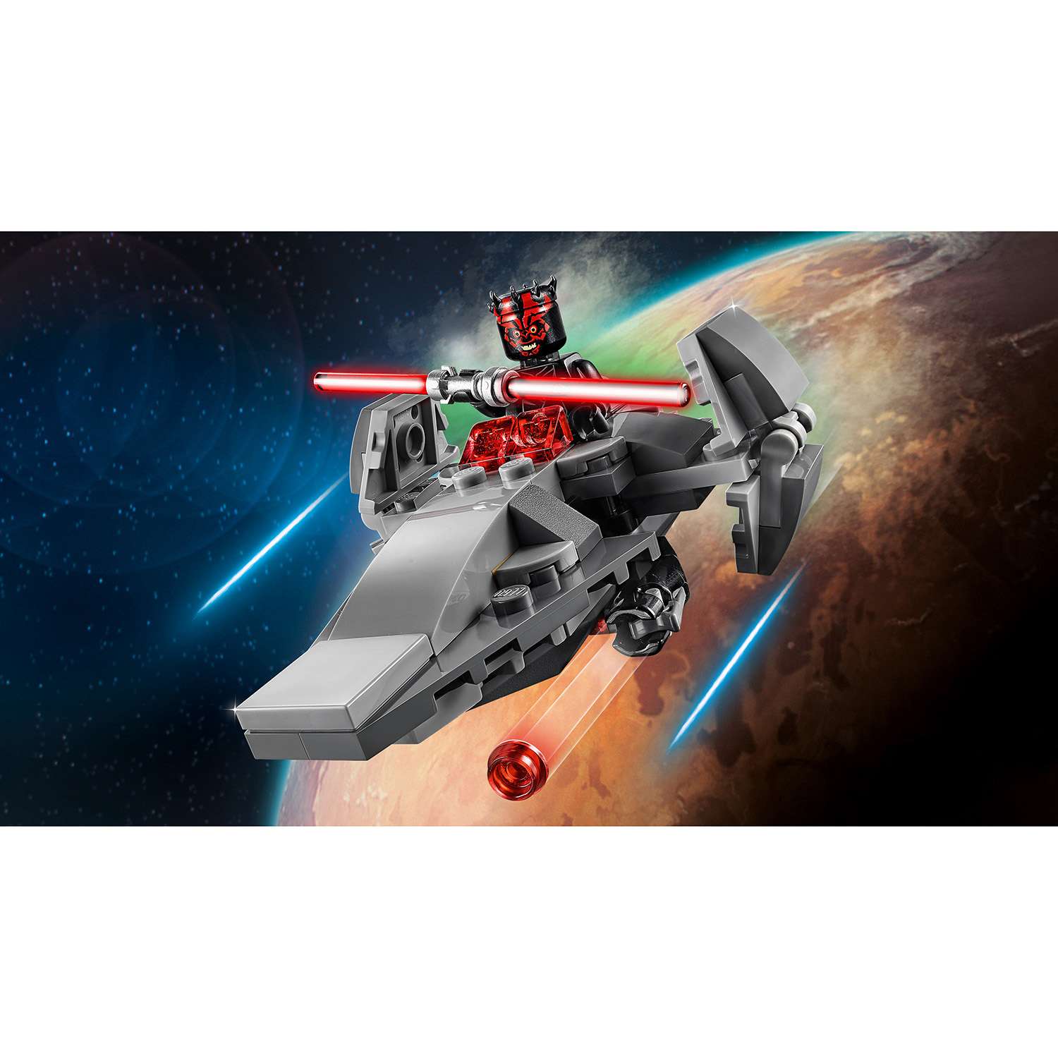Конструктор LEGO Star Wars Микрофайтеры Корабль-лазутчик ситхов 75224 - фото 7