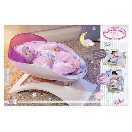 Кроватка-качалка для куклы Zapf Creation Baby Annabell 700-969