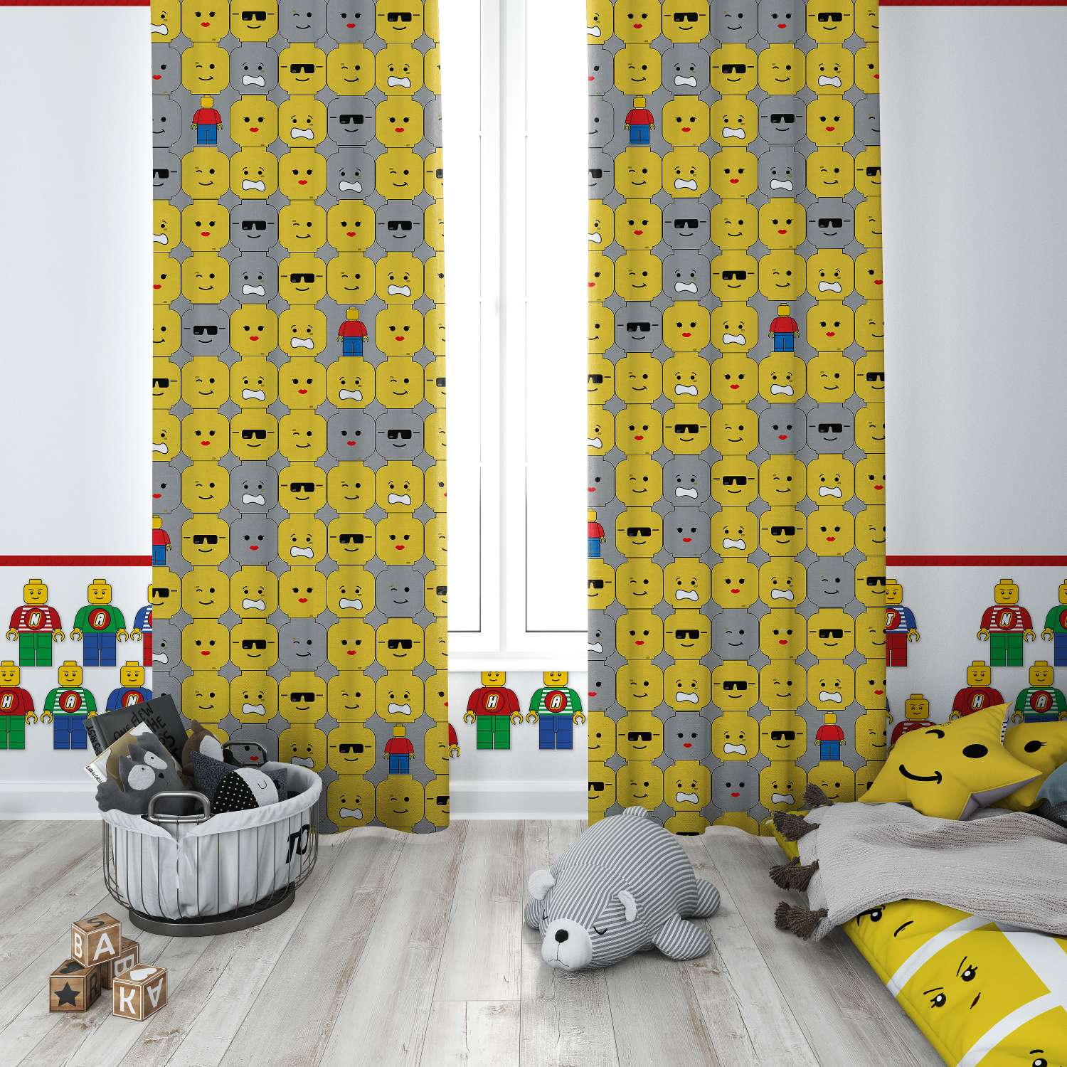 Комплект детских штор Nobo LEGO - фото 1