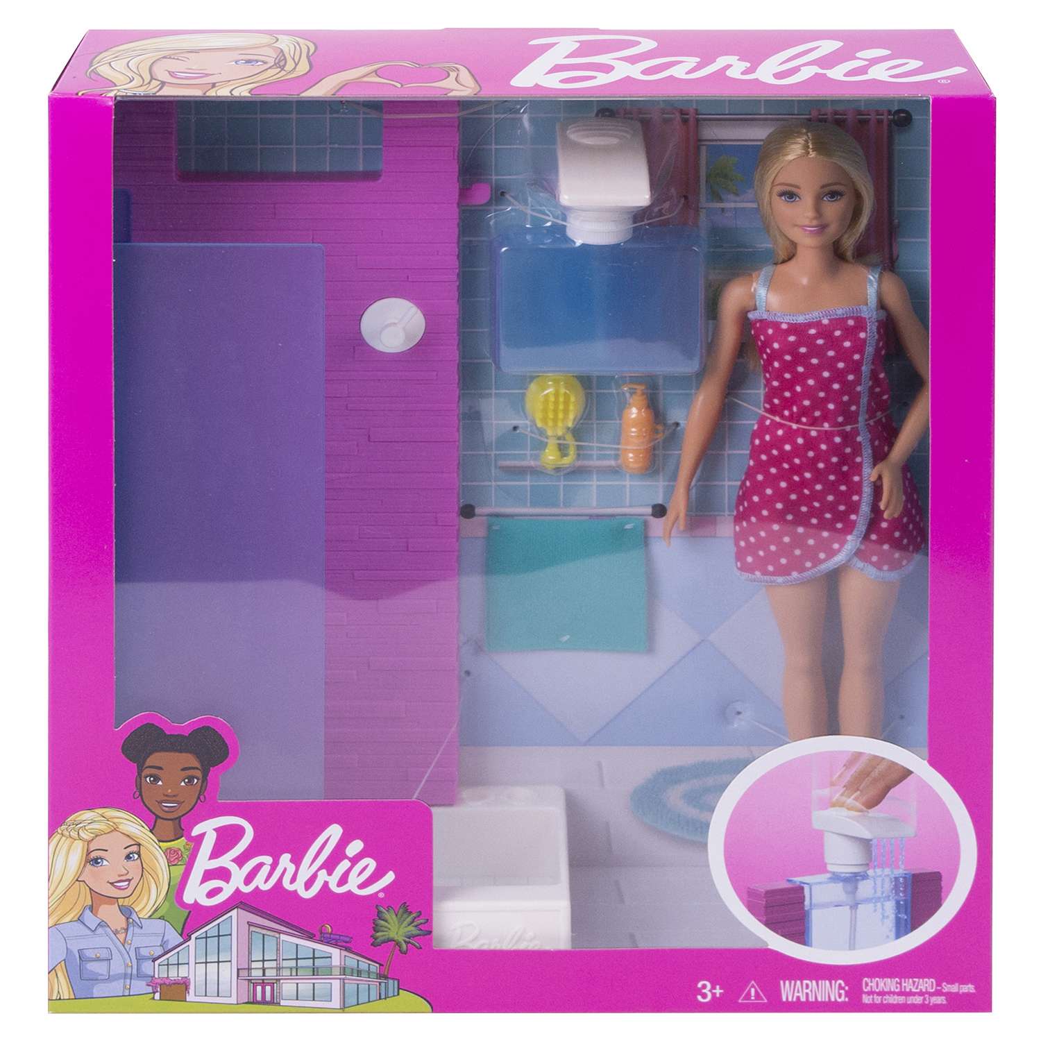 Игровой набор Barbie BRB Наборы мебели и кукла в ассортименте DVX51 - фото 3