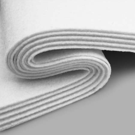 Фетр Astra Craft Листовой мягкий размер 20 на 30см в упаковке 10 шт цвет белый