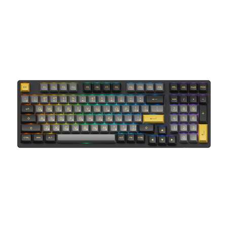 Клавиатура AKKO 3098B-Black Gold 3 Modes RGB Hot Swap Jelly Pink ASA profile