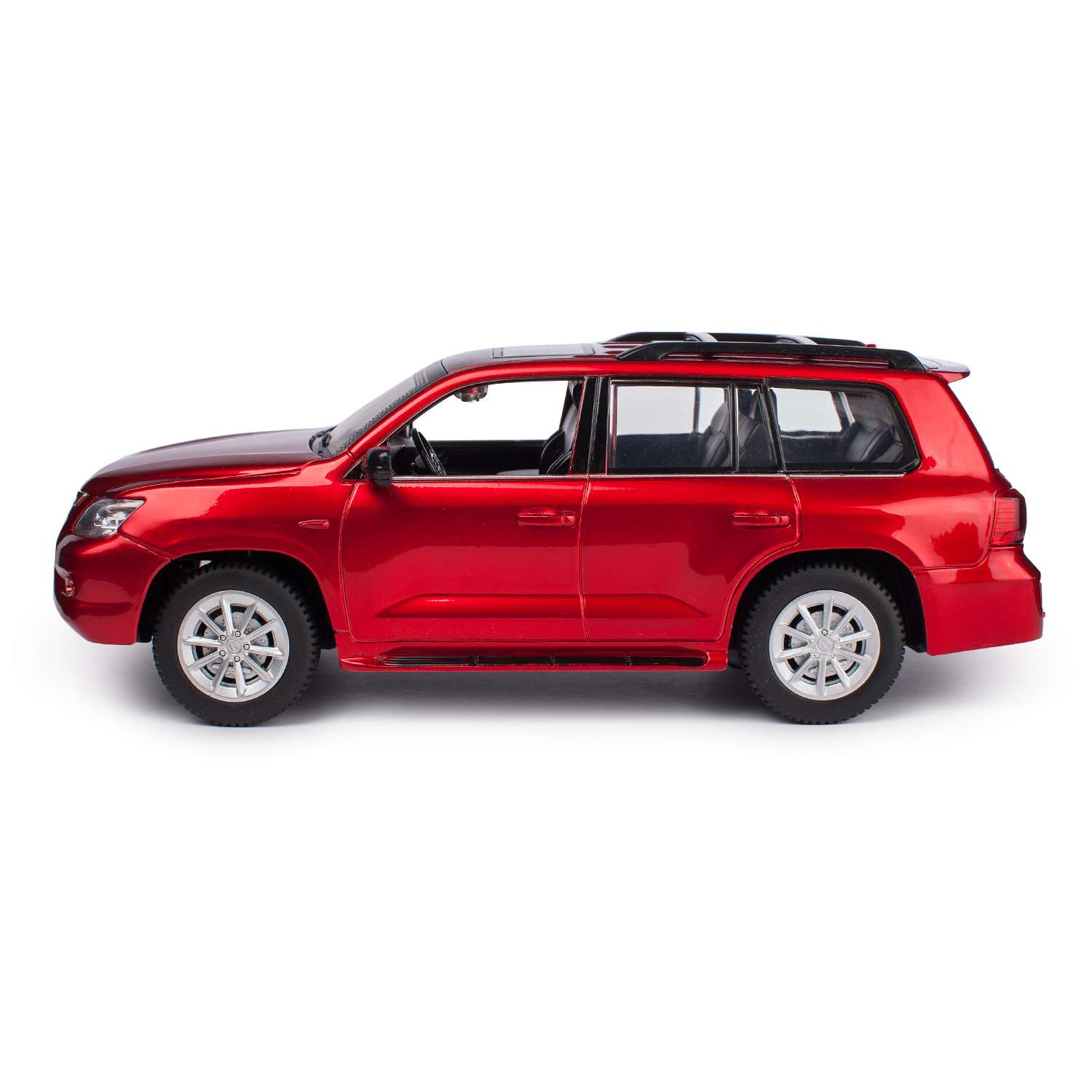 Машинка Mobicaro РУ 1:24 Lexus LX570 Бургунди - фото 4