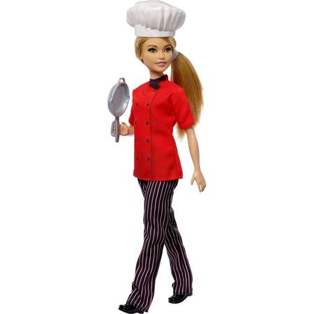 Кукла Barbie Кем быть? Шеф-повар Многоцветная FXN99
