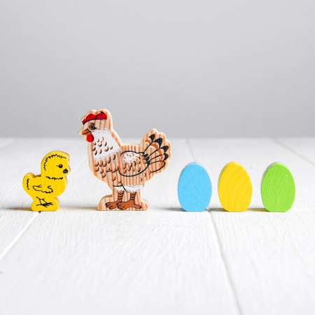 Пасхальный набор Sima-Land «Курочка с цыплёнком»
