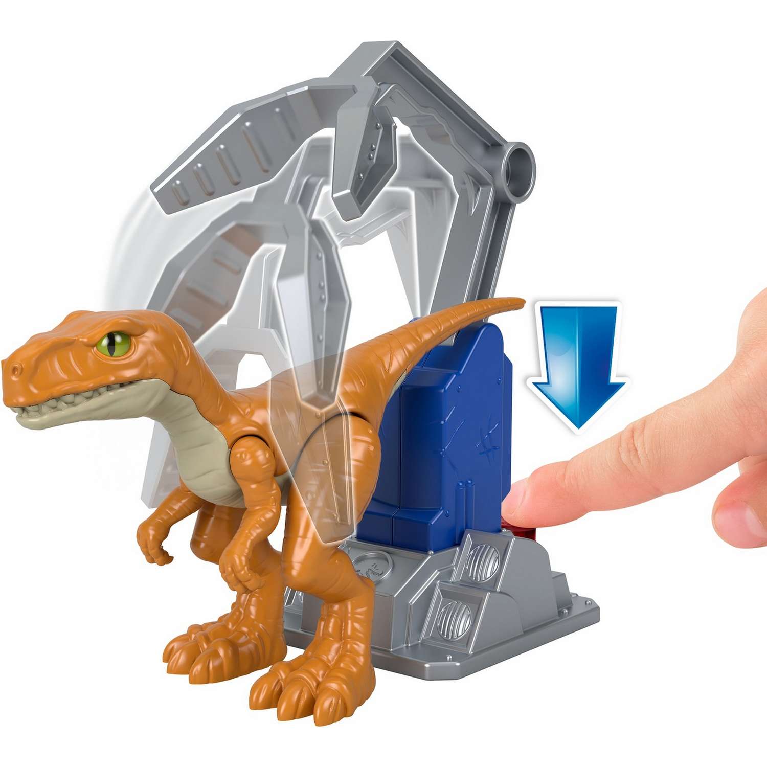 Фигурка IMAGINEXT Jurassic World Атроцираптор Тигр GVV95 - фото 5