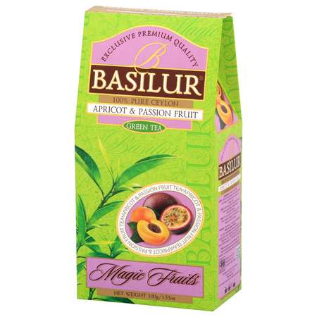 Чай зеленый Basilur Волшебные фрукты Абрикос и Маракуйя 100 г