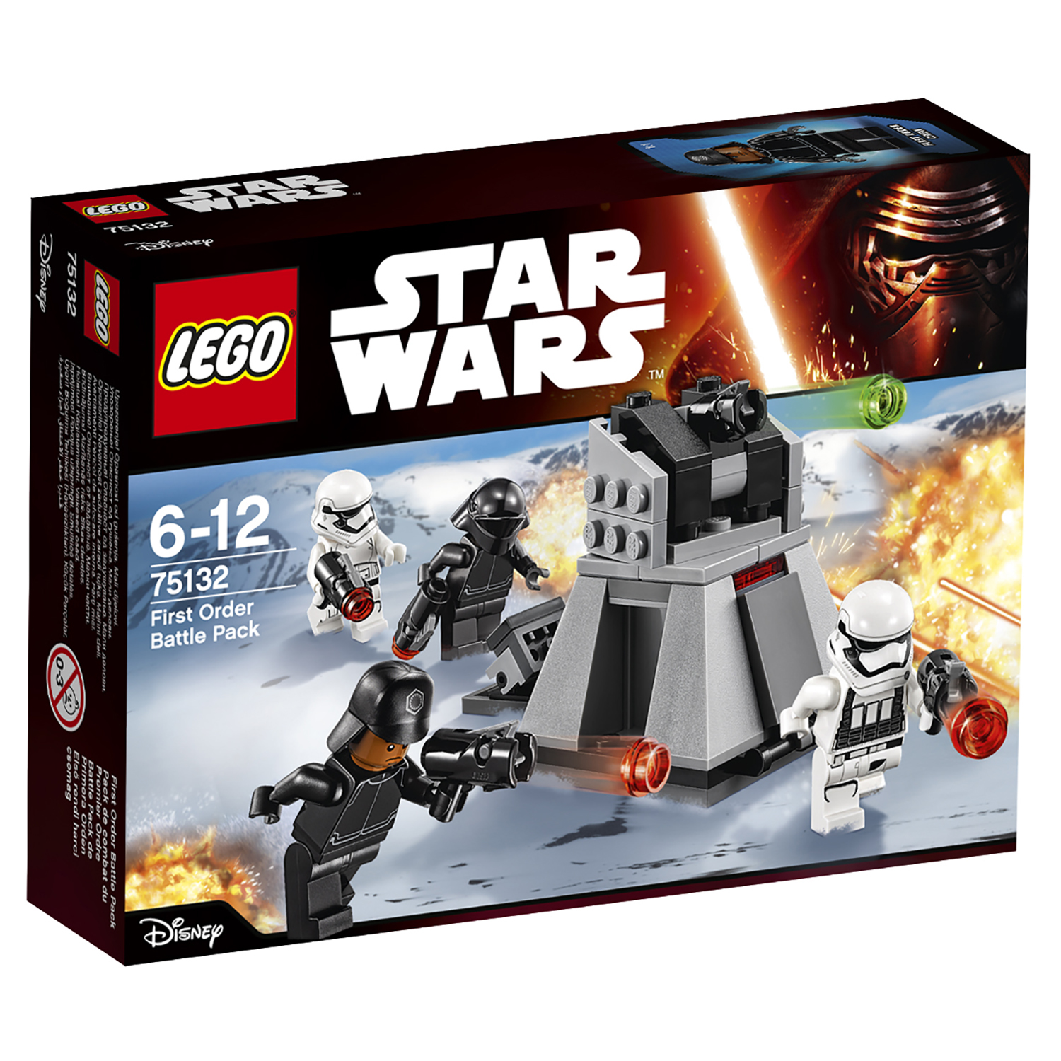 Конструктор LEGO Star Wars Боевой набор Первого Ордена блочный - фото 2