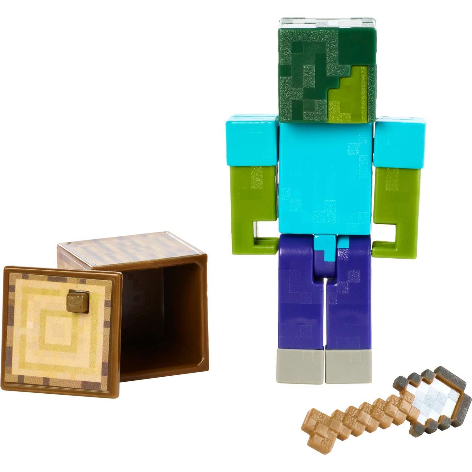 Фигурка Minecraft Зомби с аксессуарами GCC19 - фото 6
