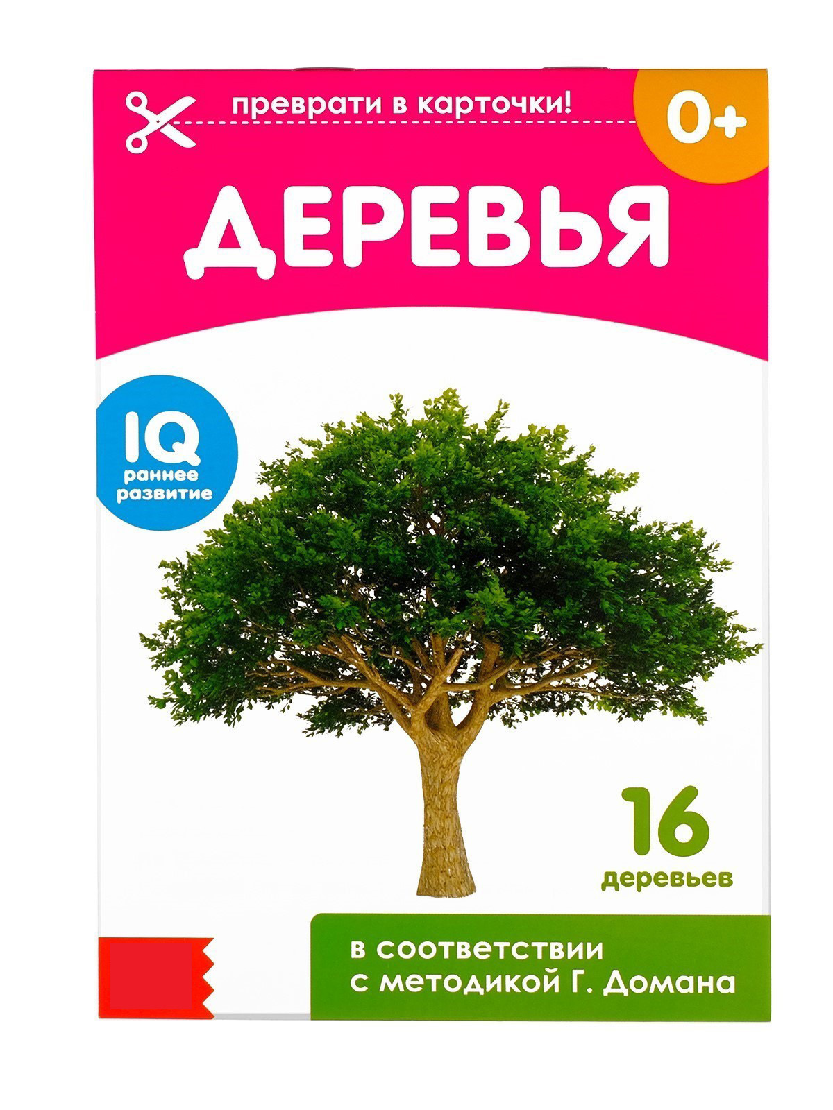 Обучающие карточки Буква-ленд Деревья в соответствии с методикой Г.Домана - фото 1