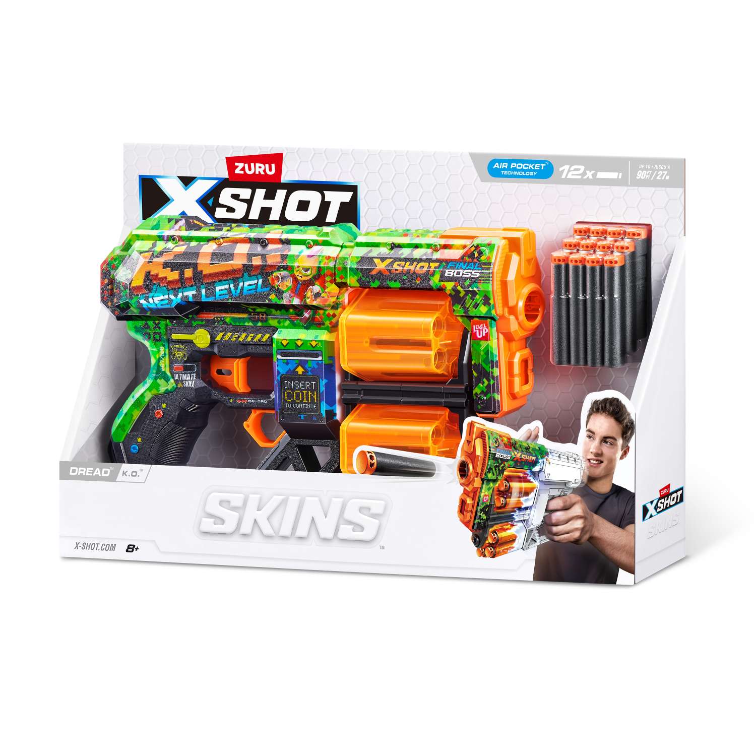 Набор для стрельбы XSHOT Скинс дред 36517B - фото 12