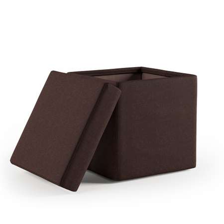 Пуф Шарм-Дизайн Пикник рогожка шоколад