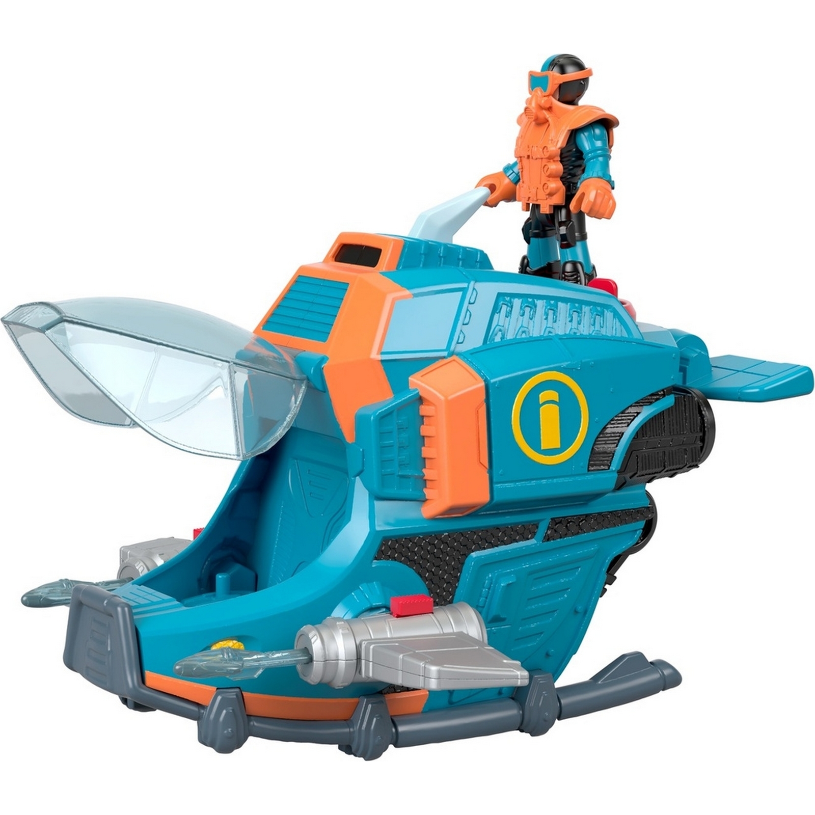 Набор игровой IMAGINEXT Акула Подводная лодка GKG80 - фото 6