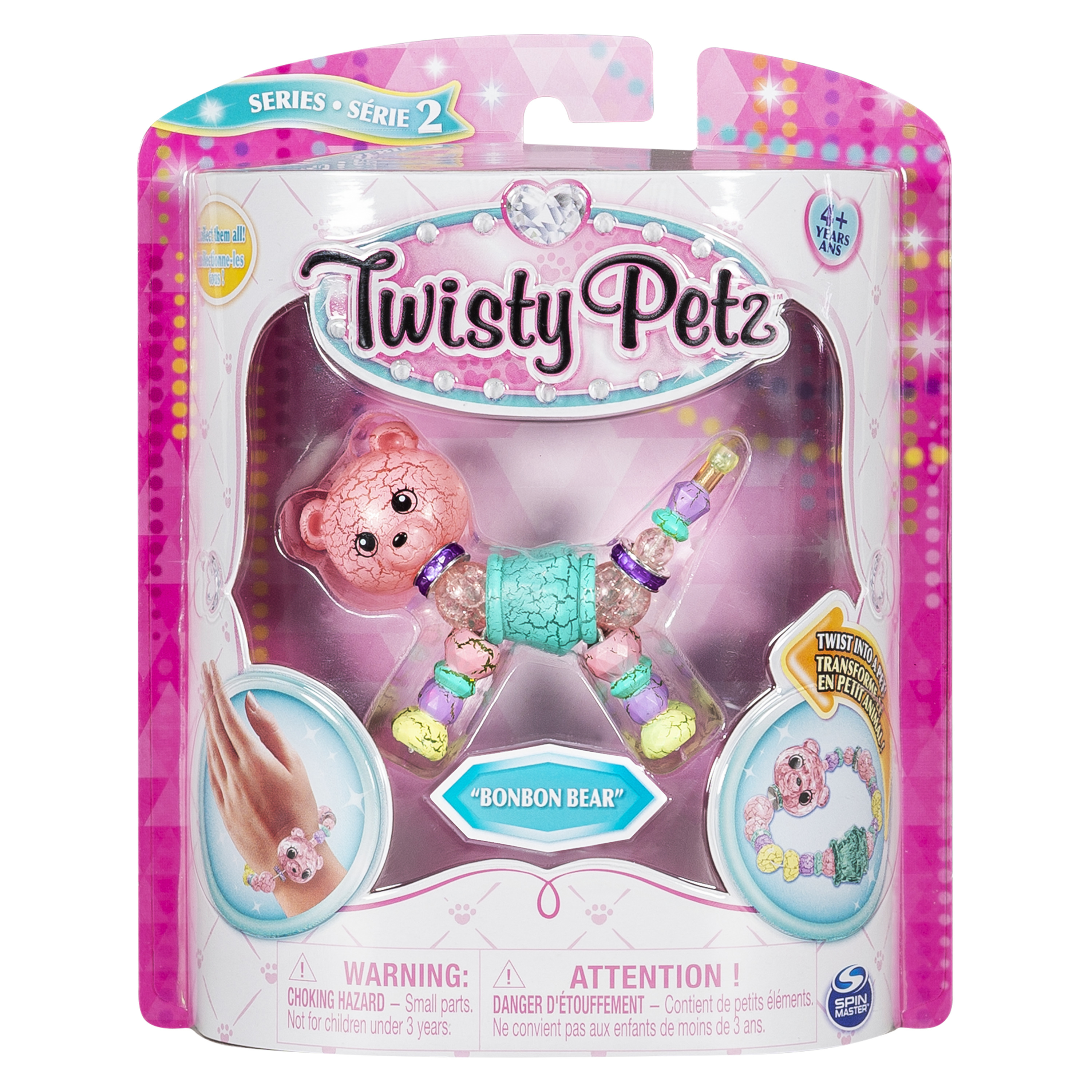 Набор Twisty Petz Фигурка-трансформер для создания браслетов BonBon Bear 6044770/20107619 - фото 1