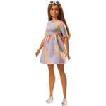 Кукла Barbie Игра с модой Переплетение красок FJF42