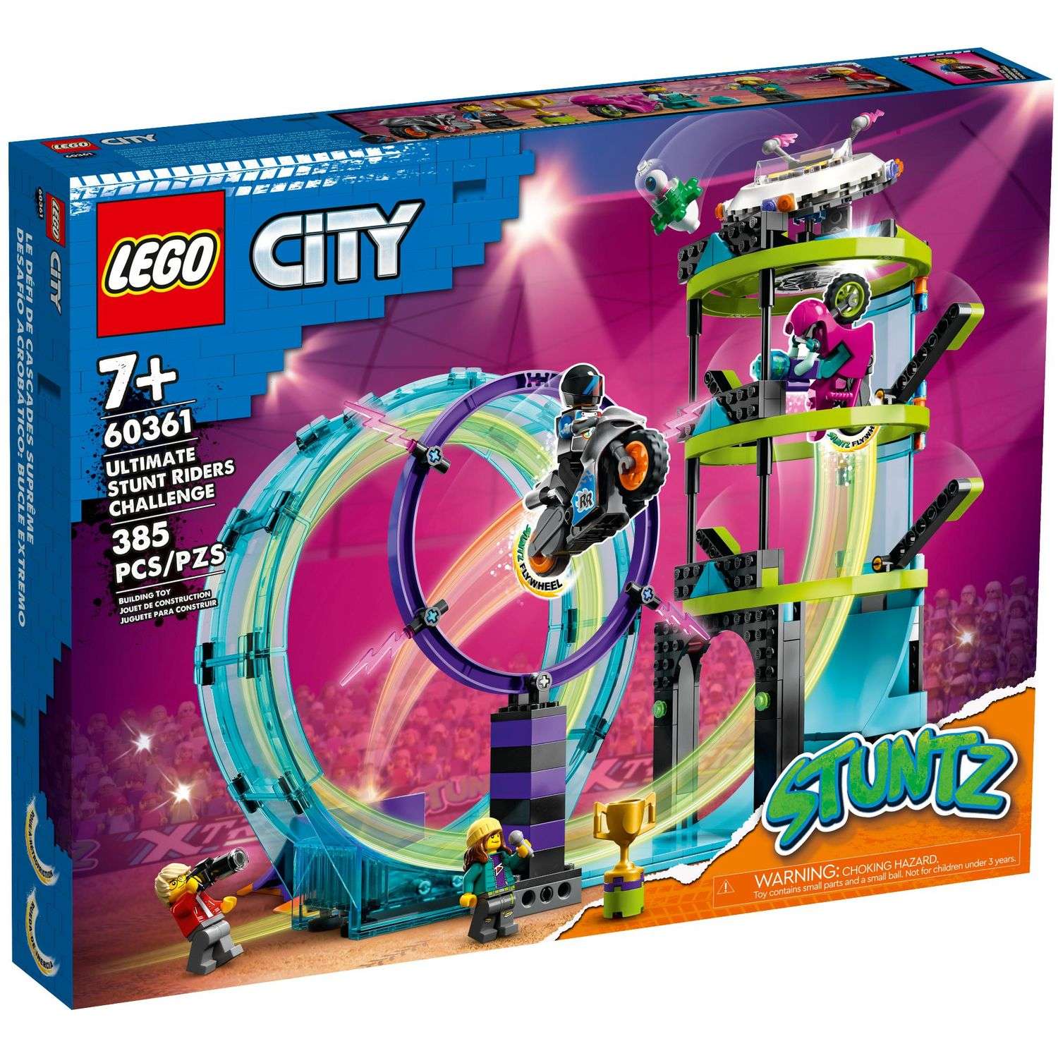 Конструктор LEGO City Ultimate Stunt Riders Challenge 60361 - фото 1
