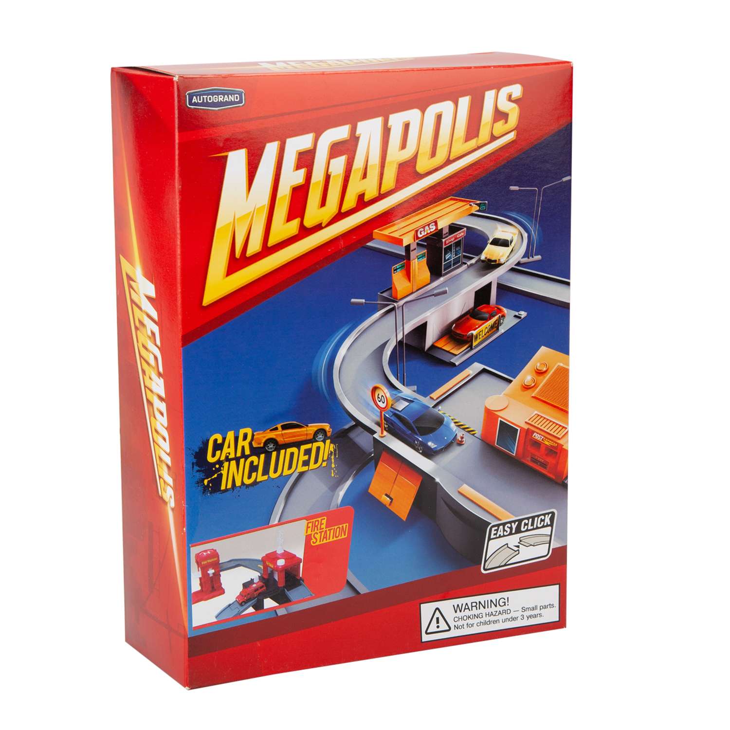 Игровой набор AUTOGRAND Megapolis пожарная 1:60 48251 - фото 2