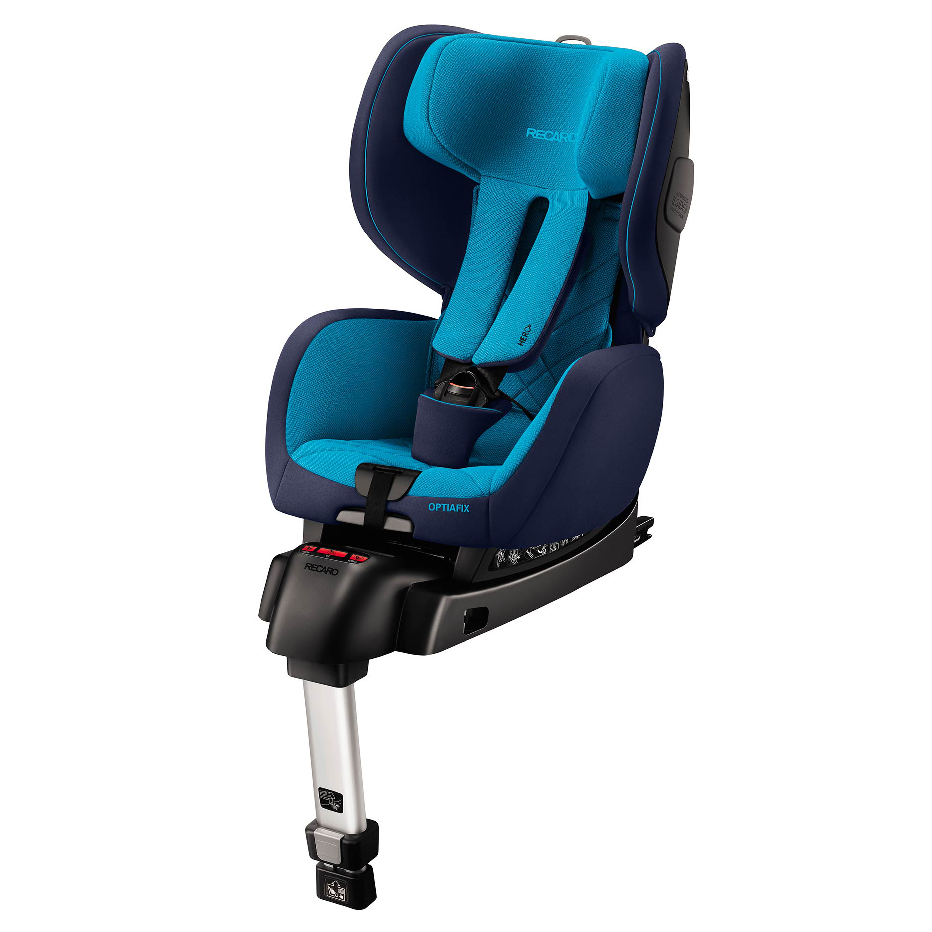 Автокресло Recaro OptiaFix Xenon Blue - фото 1