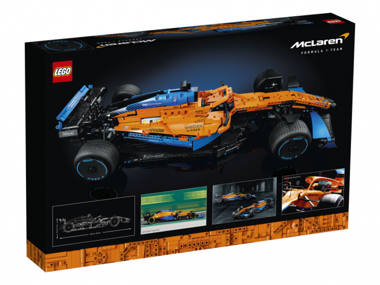 Конструктор LEGO Technic 42141 Гоночный автомобиль McLaren Formula 1 - фото 1