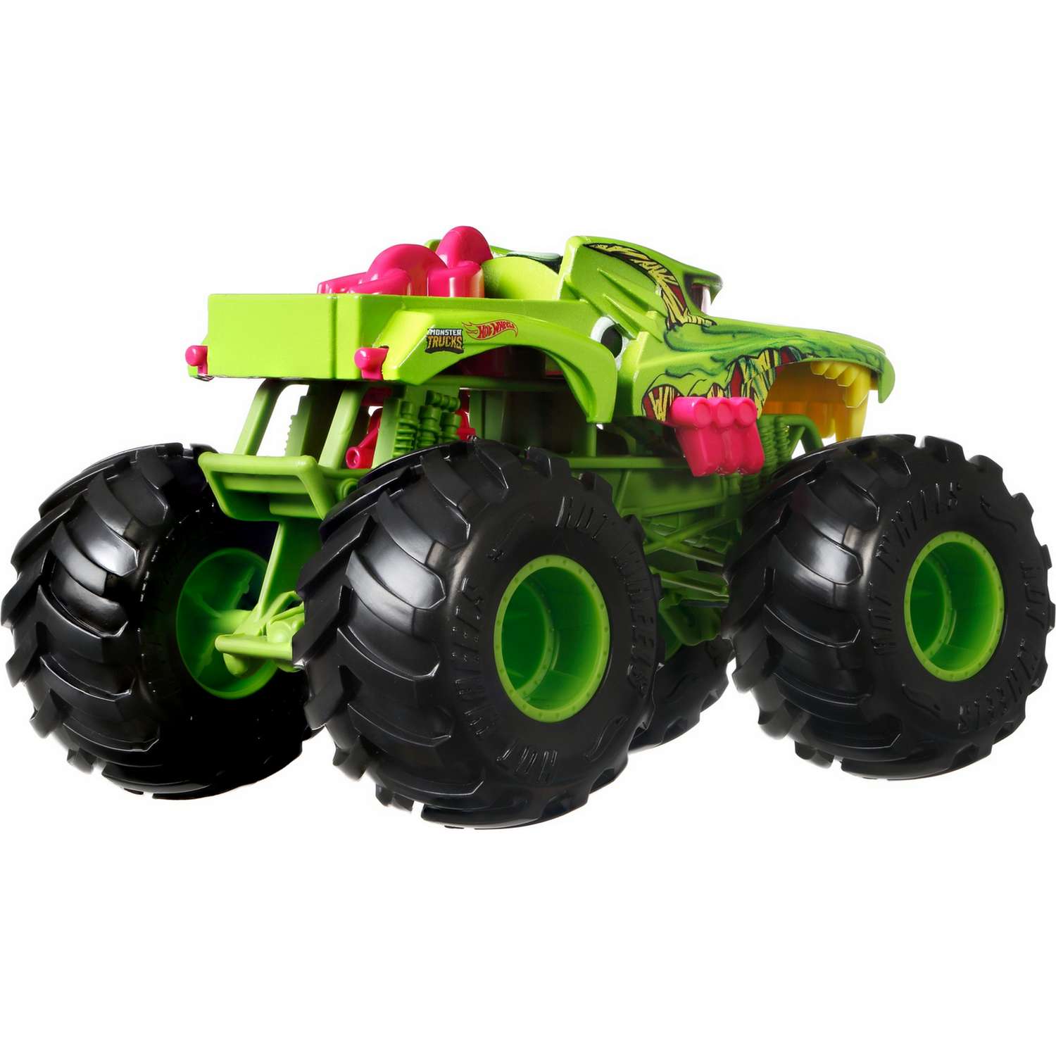 Машинка Hot Wheels Monster Trucks большой Хотвейлер-зомби GTJ39 FYJ83 - фото 4