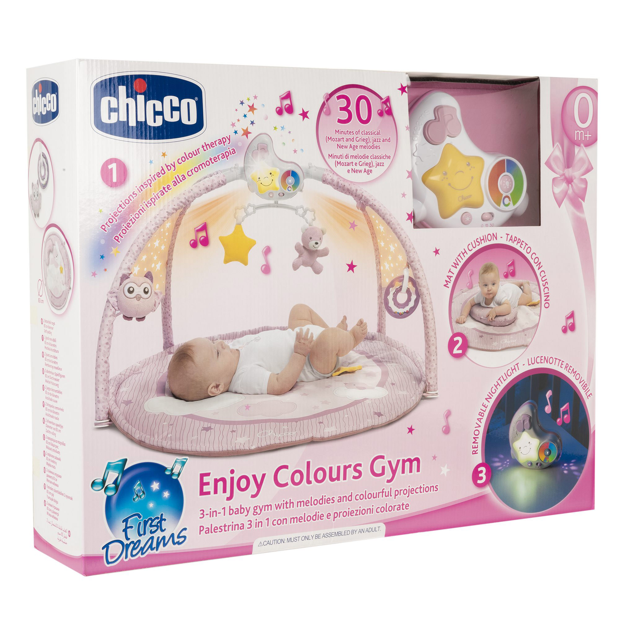 Коврик CHICCO Игровой детский Enjoy Colors Gym розовый - фото 9