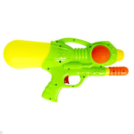 Водный пистолет BONDIBON с помпой 38 см зелёного цвета серия Наше Лето