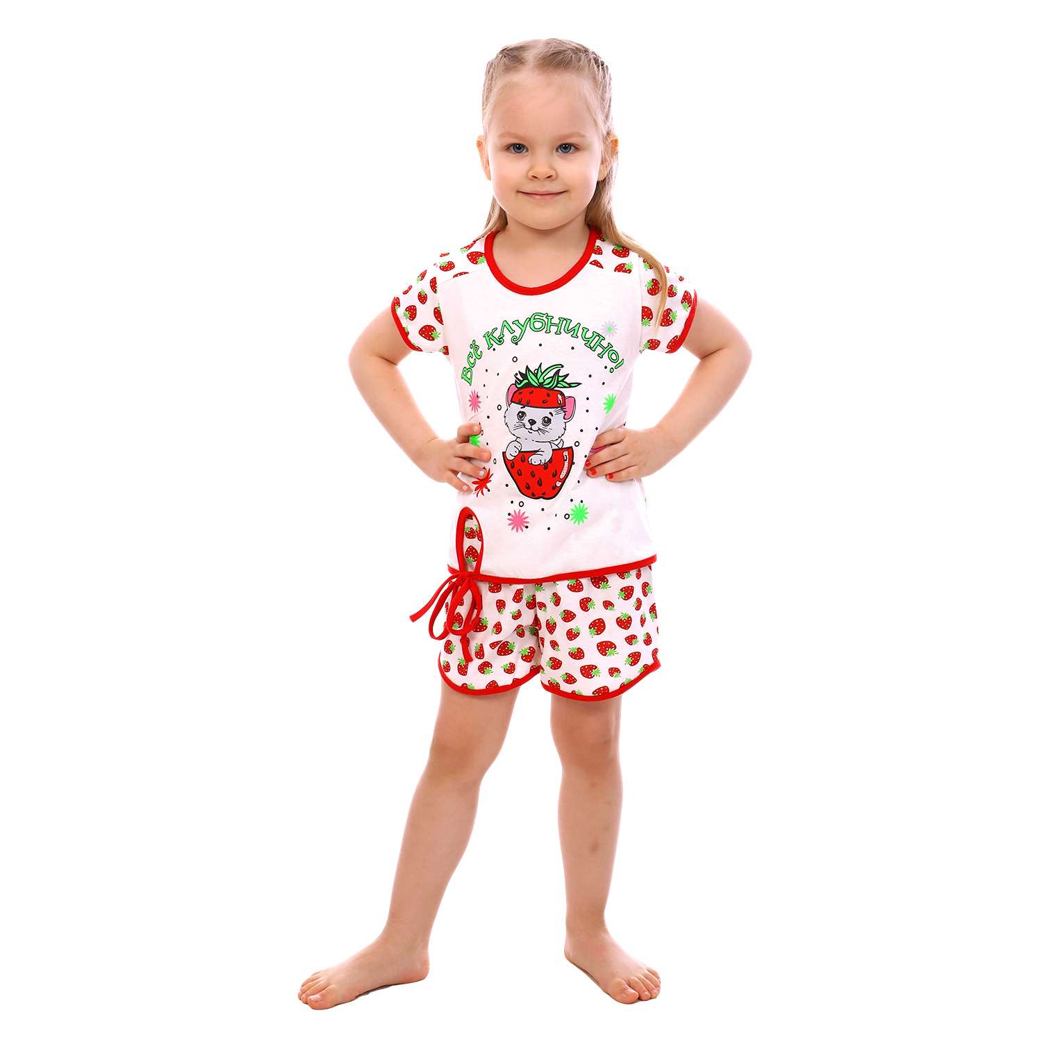 Пижама Детская Одежда 0022Р/красный - фото 2