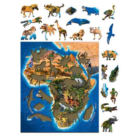 Пазл Нескучные игры Африка