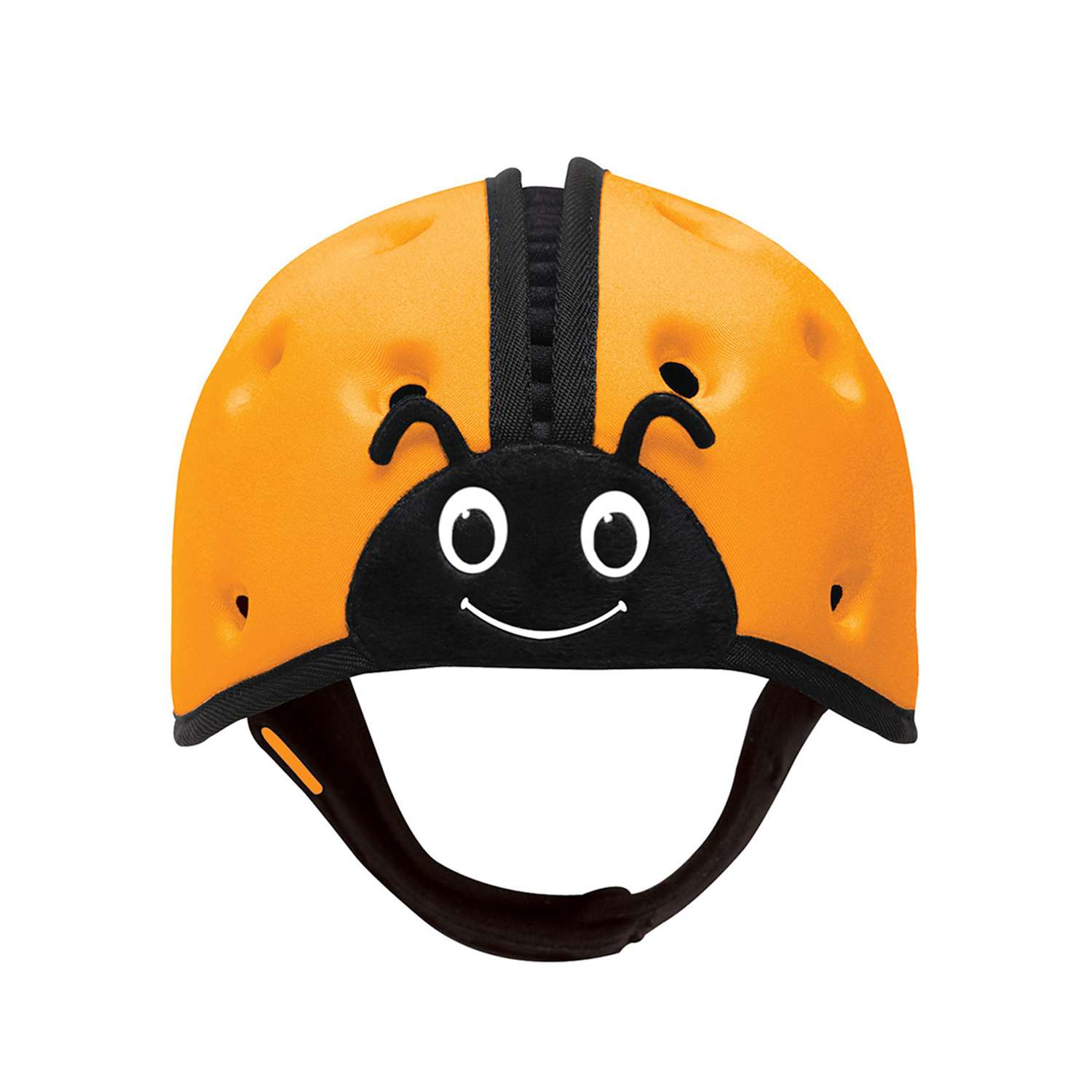 Шапка-шлем SafeheadBABY для защиты головы. Божья коровка. Цвет: оранжевый - фото 2