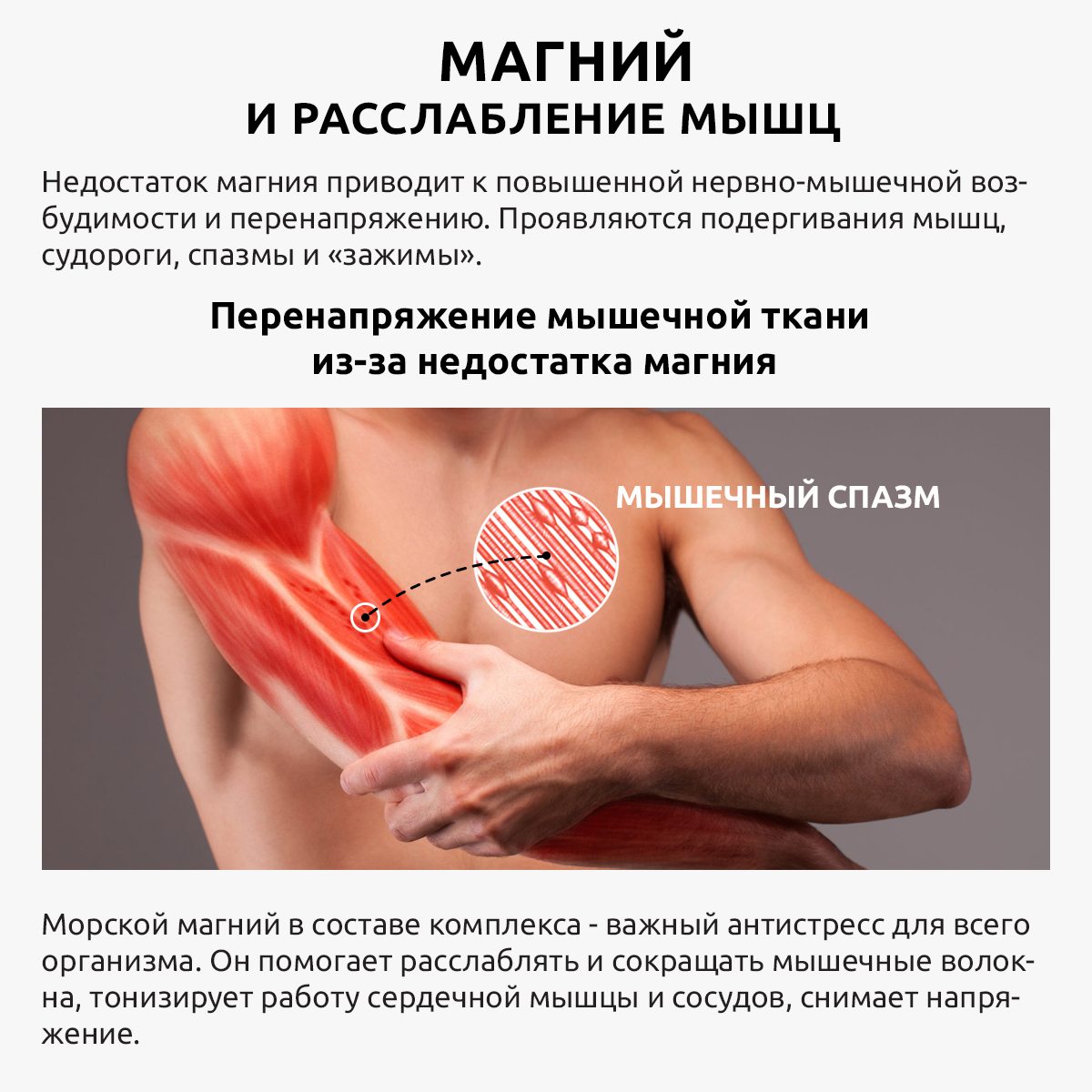 Магний с витамином В6 UltraBalance бад для мужчин и женщин Magnesium b6 с комплексом Aquamin 180 капсул - фото 8