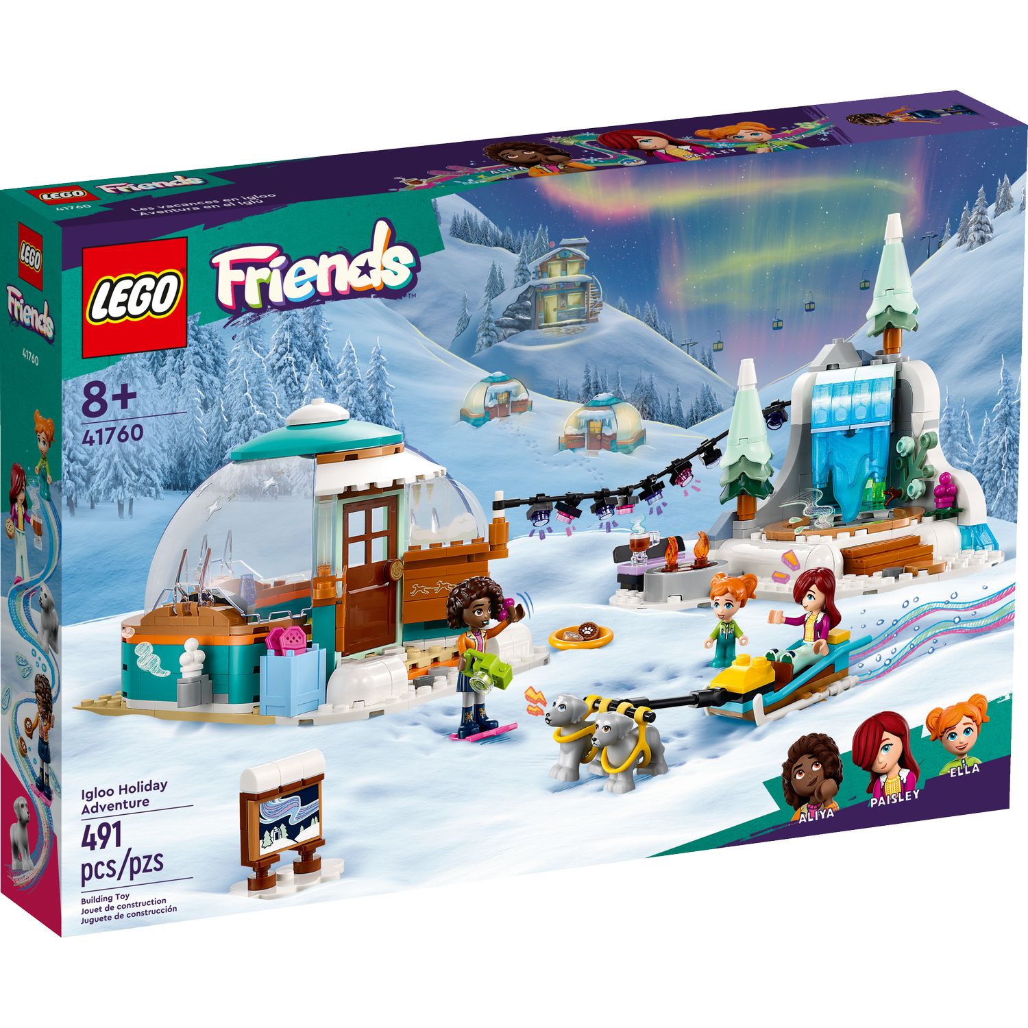 Конструктор LEGO Igloo Holiday Adventure 41760 купить по цене 5999 ₽ в  интернет-магазине Детский мир