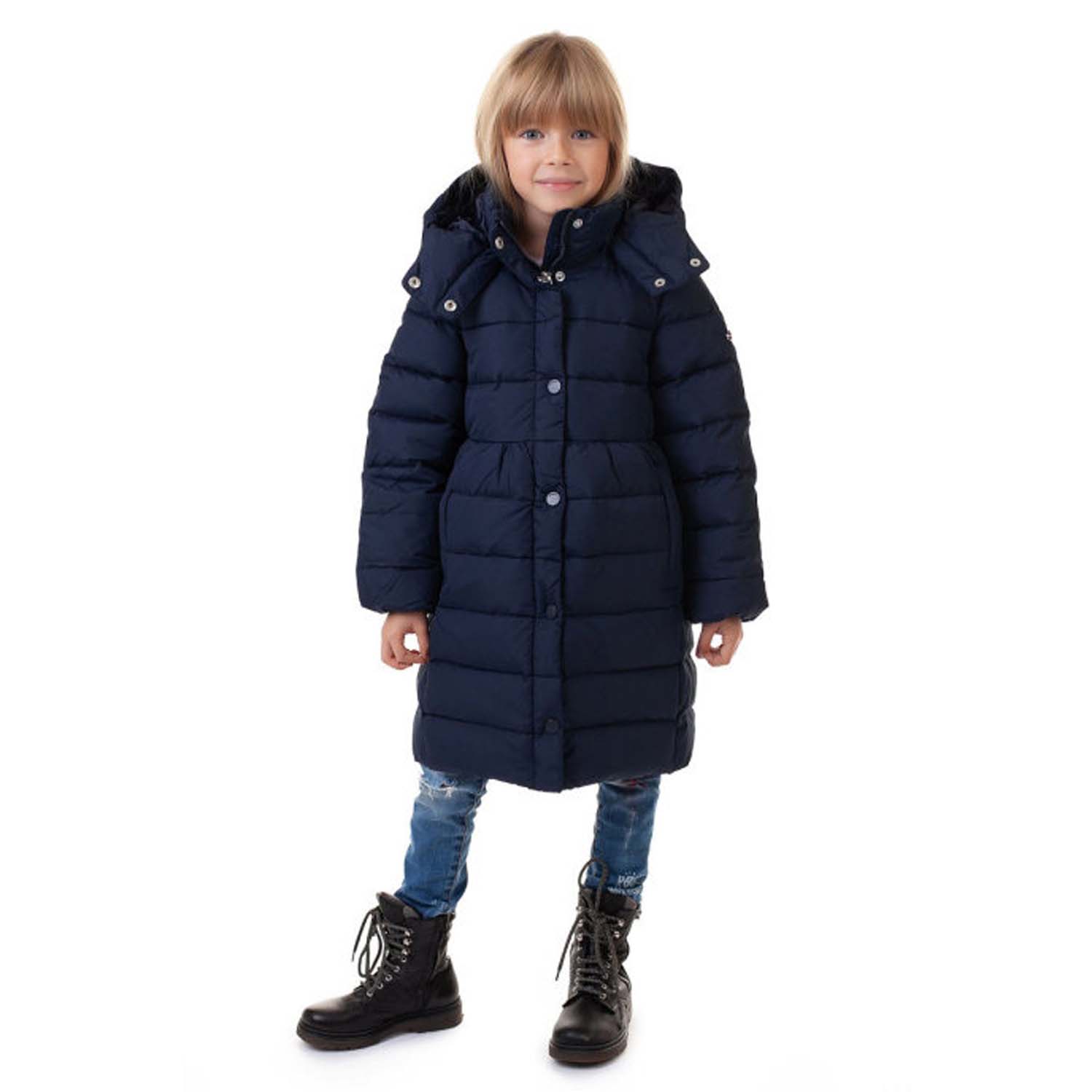 Пуховик Baon BK008509 / DARK NAVY - фото 1