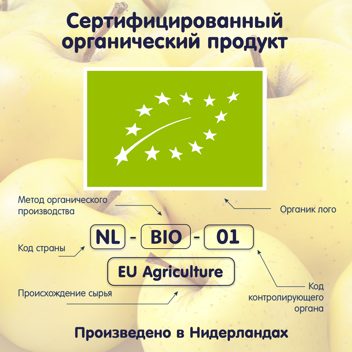 Сок Fleur Alpine Органик яблоко-гранат 0.2л с 8месяцев - фото 9