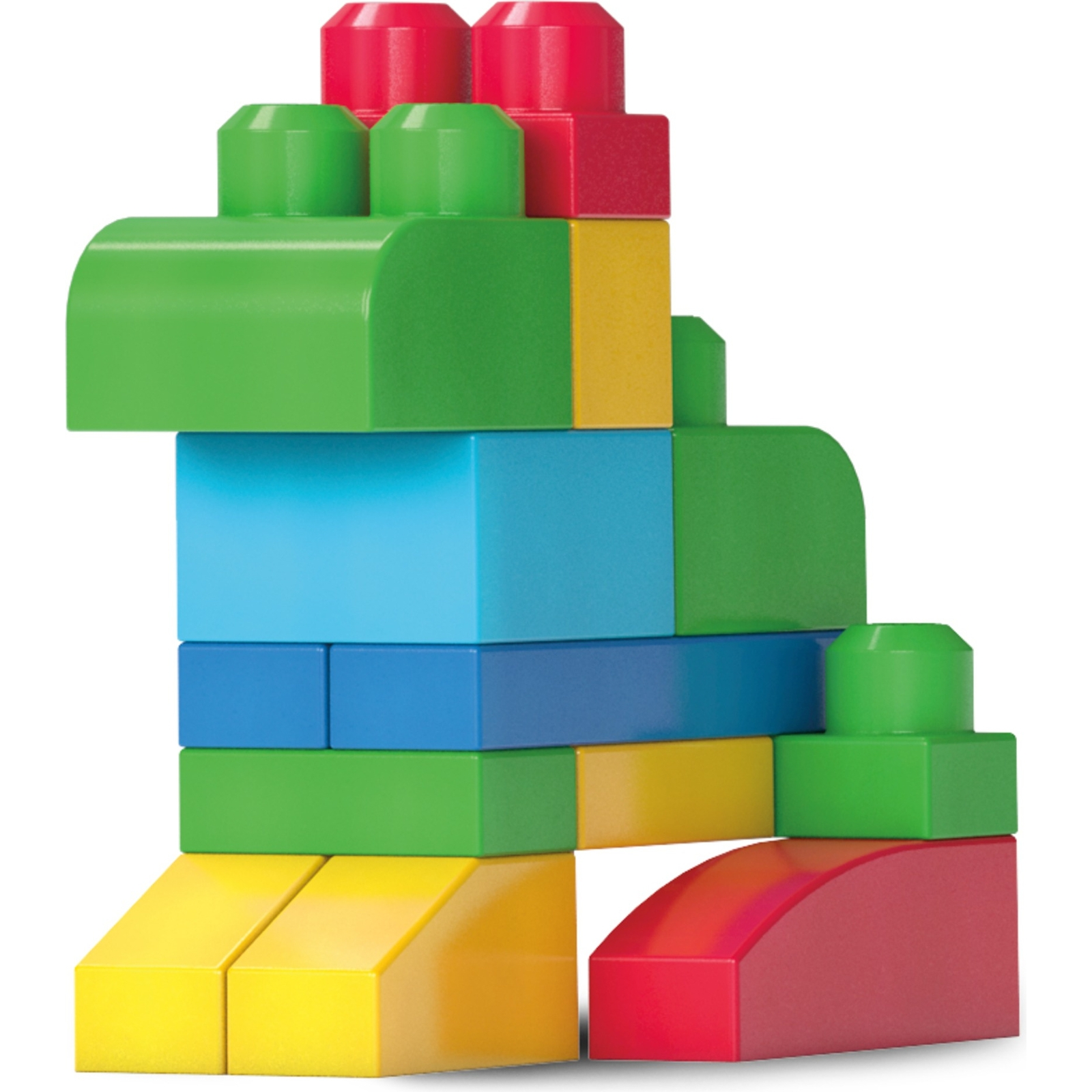 Конструктор Mega Bloks First Builders 60деталей Голубой DCH55 - фото 22