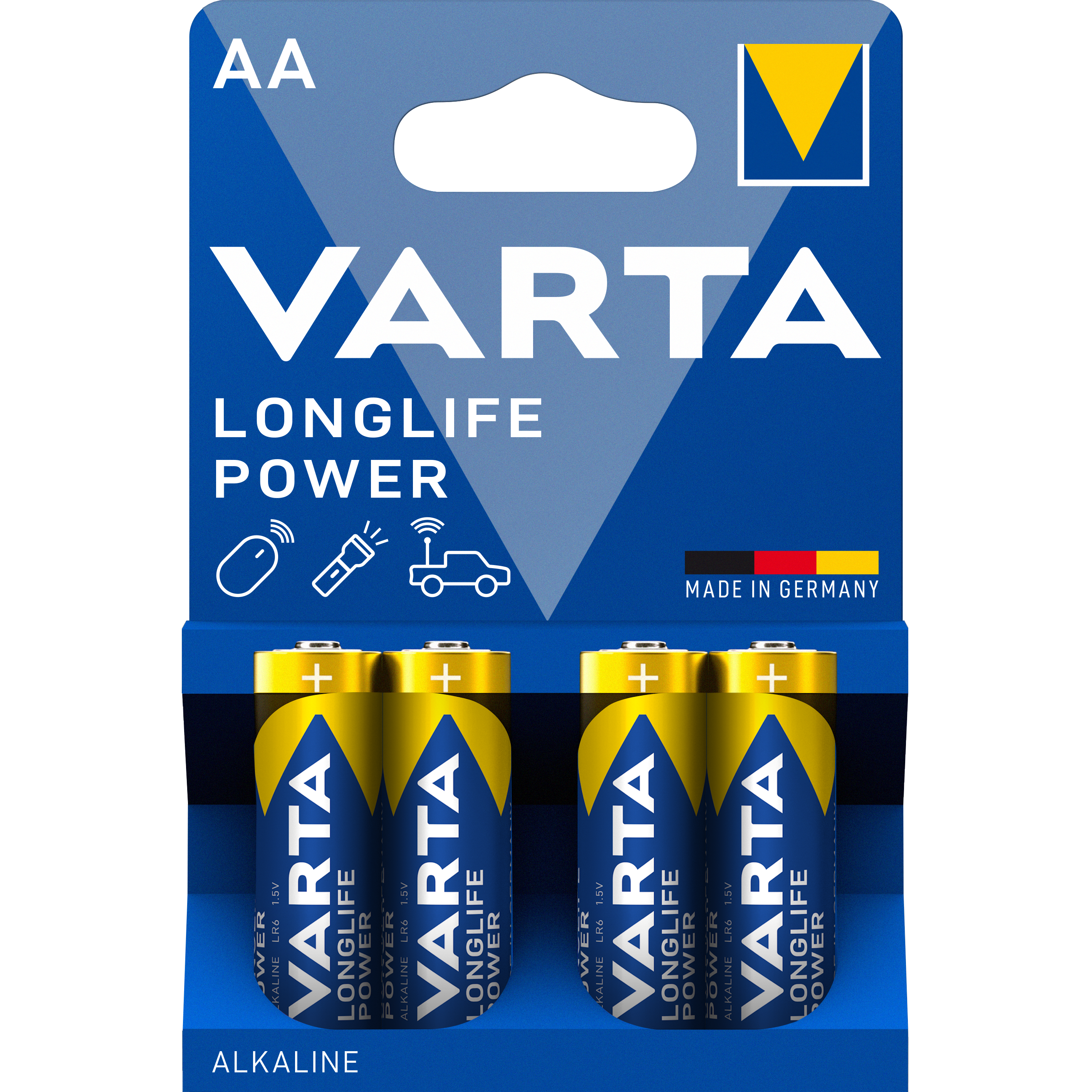 Батарейка Varta High Energy Mignon 1.5V - LR6/ AA 4шт - фото 1