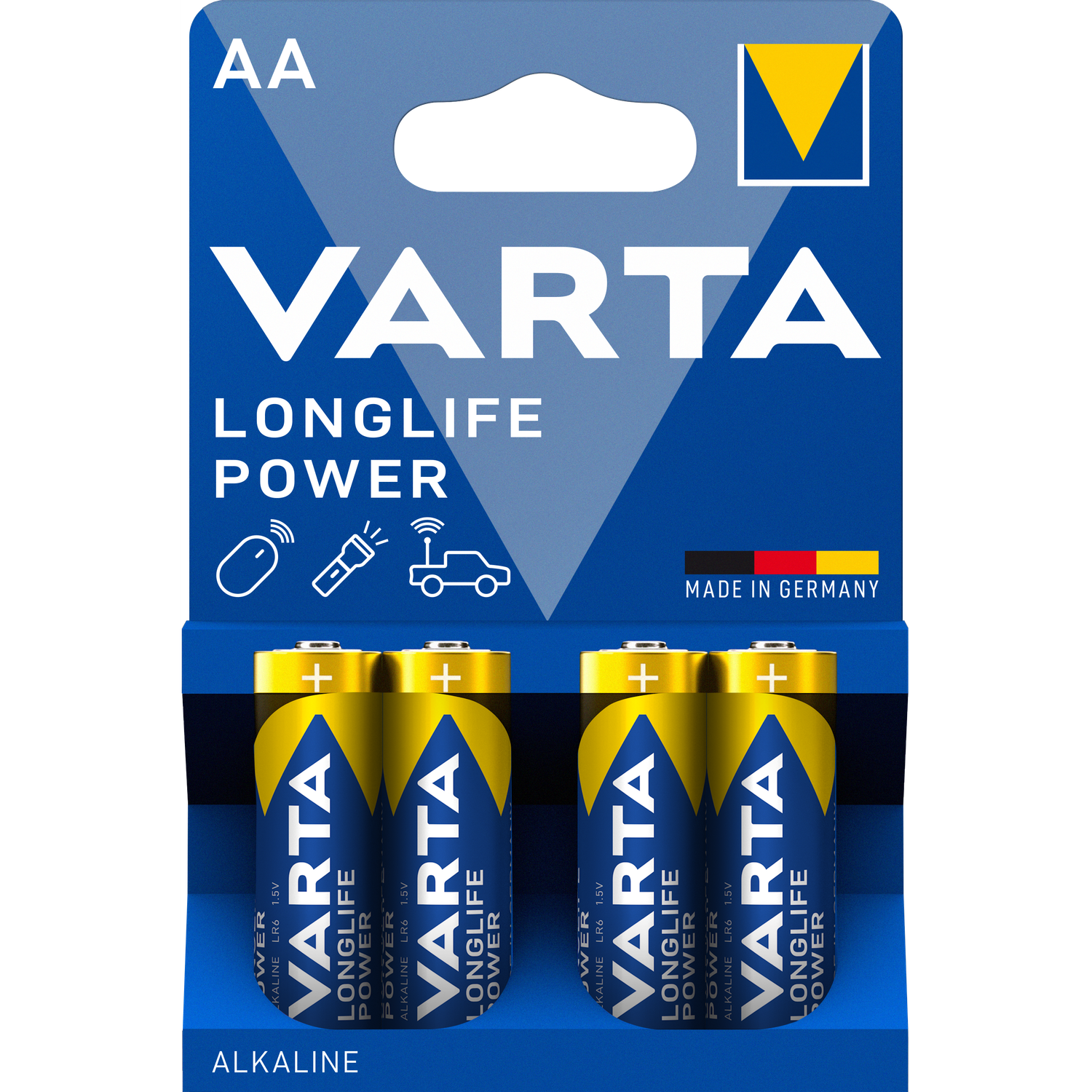 Батарейка Varta High Energy Mignon 1.5V - LR6/ AA 4шт - фото 1