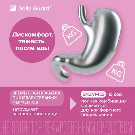 Комплекс ферментов 10000 Daily Guard таблетки №50