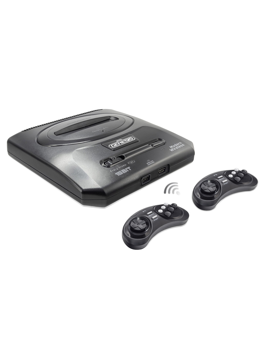 Игровая приставка для детей Retro Genesis SEGA Modern Wireless + 170 игр / 2 беспроводных джойстика 2.4ГГц - фото 1